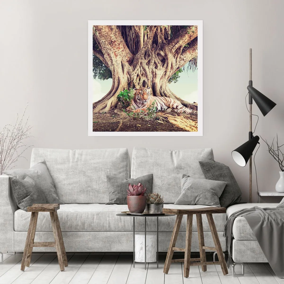 Affisch - Vi från Första Moseboken - 40x40 cm