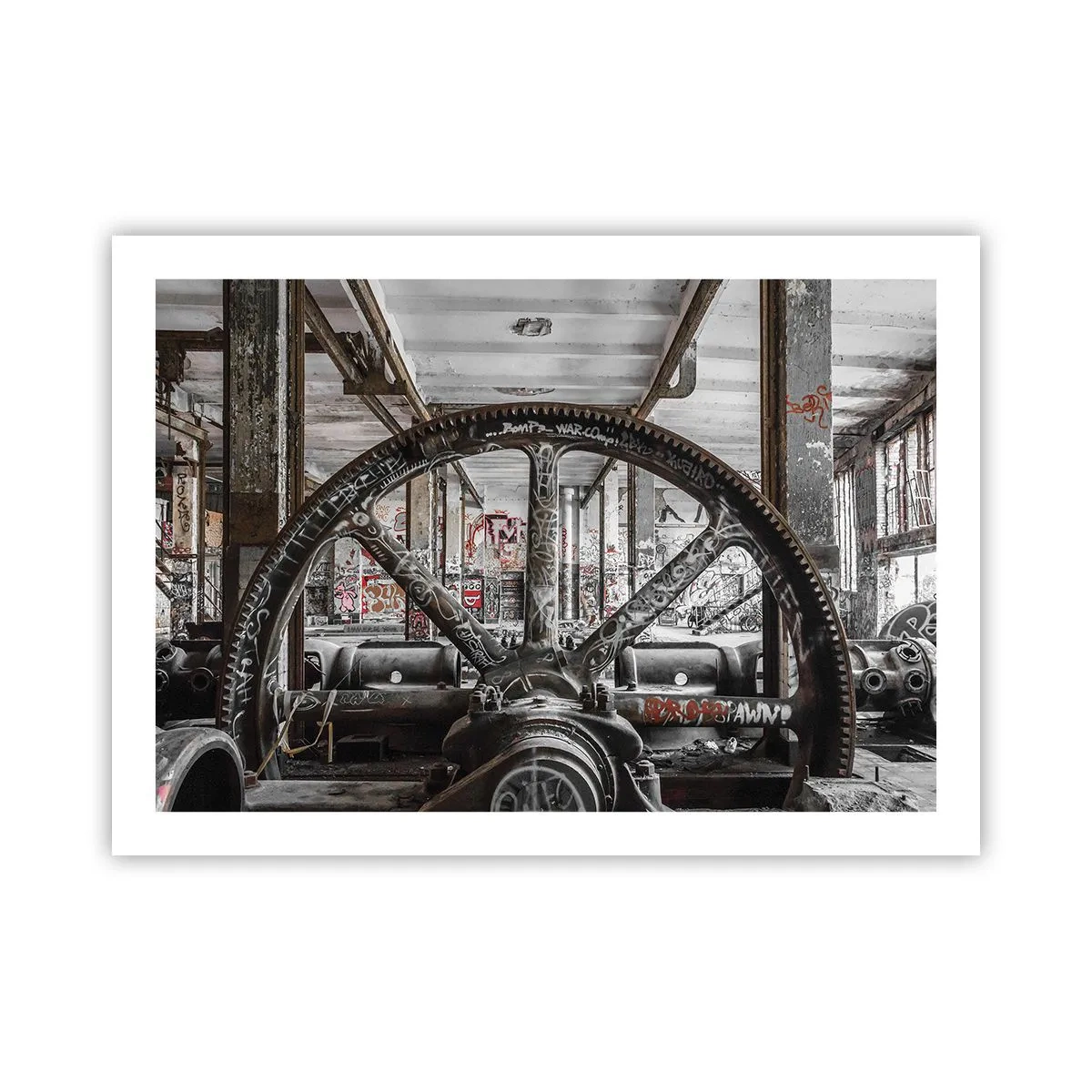 Affisch - Fabrikens hemliga liv - 70x50 cm