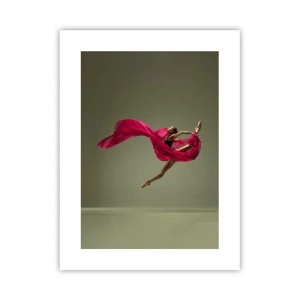 Affisch - Dansande låga - 30x40 cm