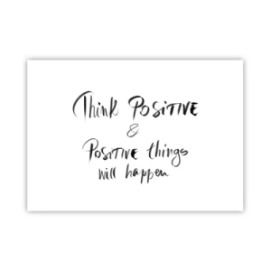 Affisch - Hur ska man leva? - 100x70 cm