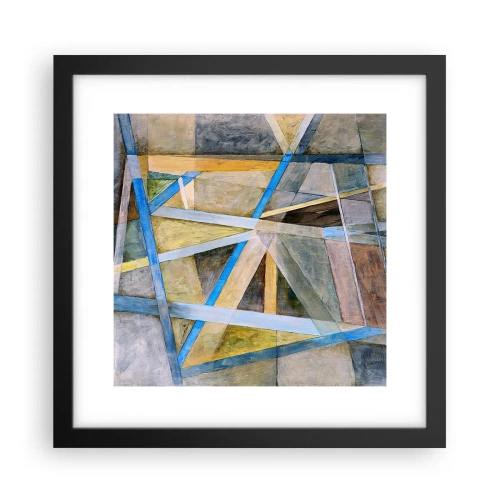 Affisch i svart ram - Rakt fram eller diagonalt? - 30x30 cm