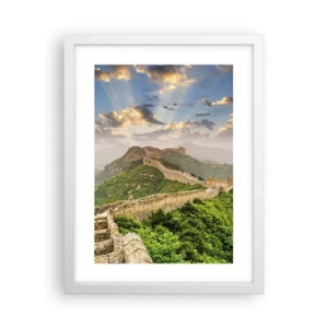 Affisch i vit ram - Tidlös storhet - 30x40 cm