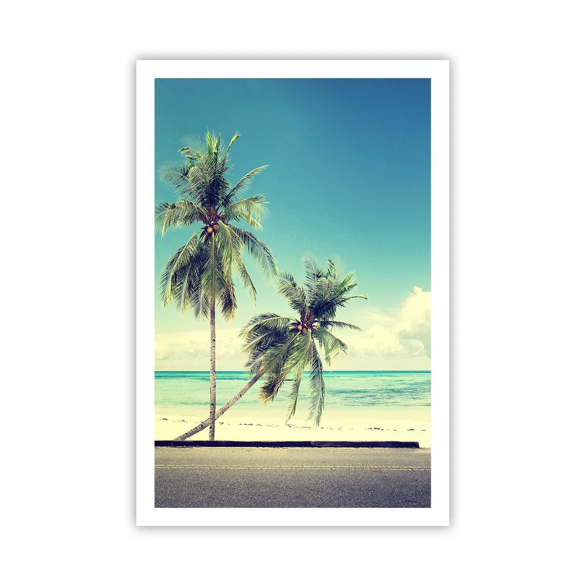 Affisch - Dags att börja semester - 61x91 cm