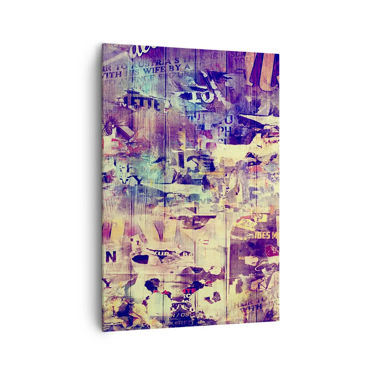 Canvastavla - Bild på duk - Och så mycket blir det klar - 70x100 cm