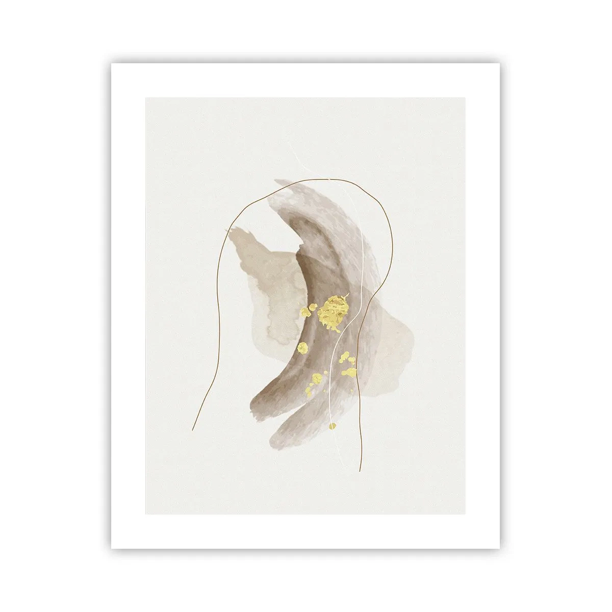 Affisch - Träffat i rummet - 40x50 cm
