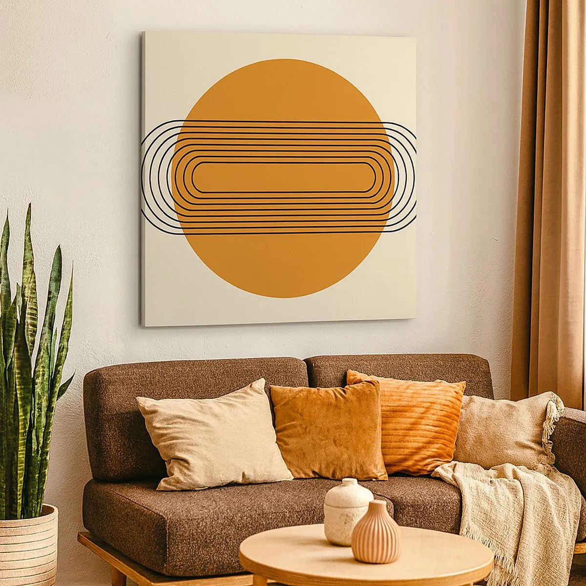 Canvastavla - Bild på duk - Perfekt plan - 30x30 cm