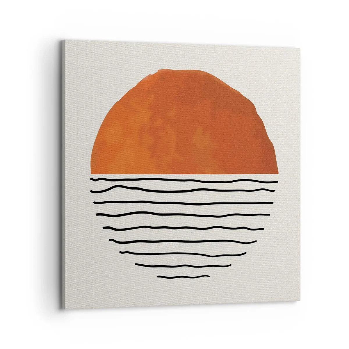 Canvastavla - Bild på duk - I japansk stämning - 60x60 cm