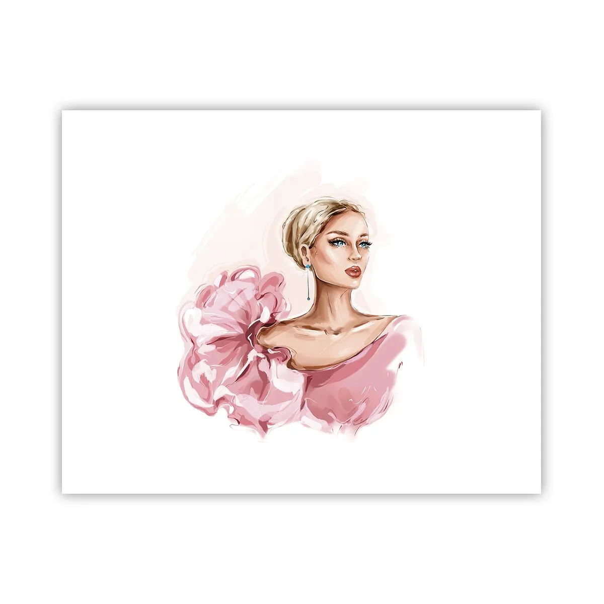 Affisch - Som målad... - 50x40 cm