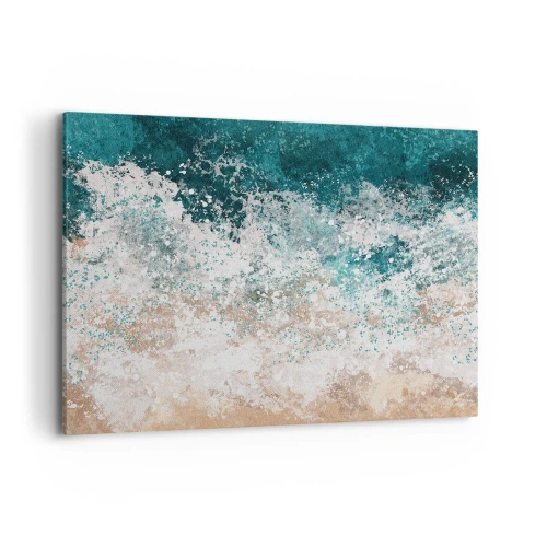 Canvastavla - Bild på duk - Berättelser från havet - 100x70 cm