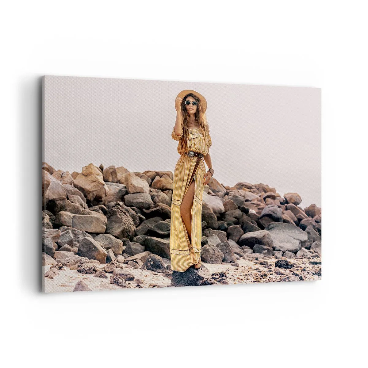 Canvastavla - Bild på duk - Stenarnas magi - 120x80 cm