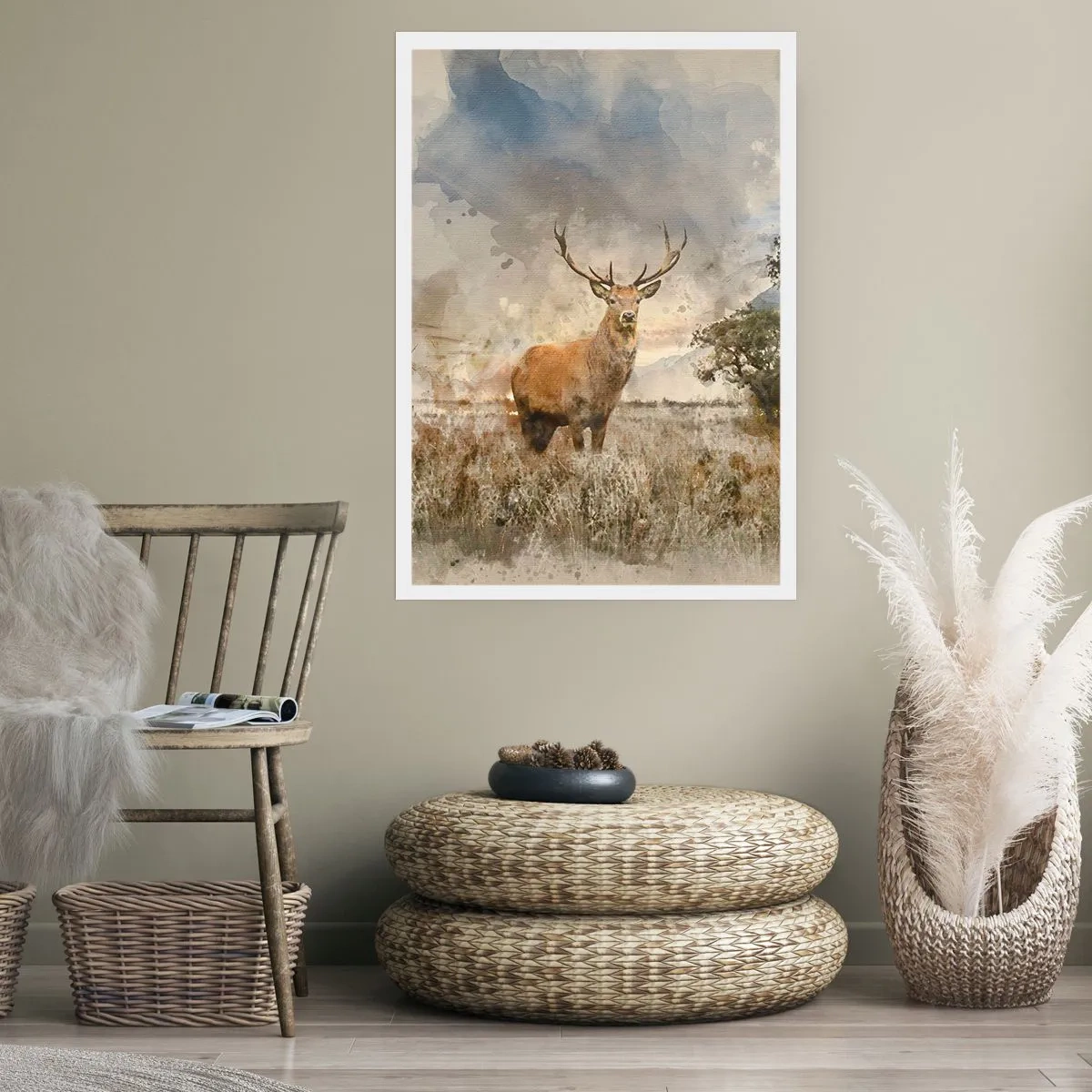 Affisch - Värdighet - styrka - dignitet - 70x100 cm