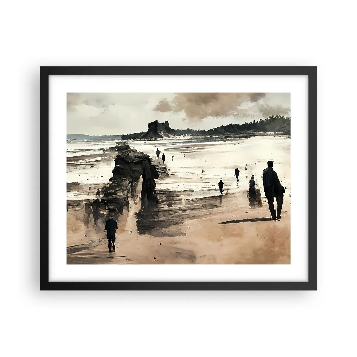 Affisch i svart ram - Framkallade - 50x40 cm