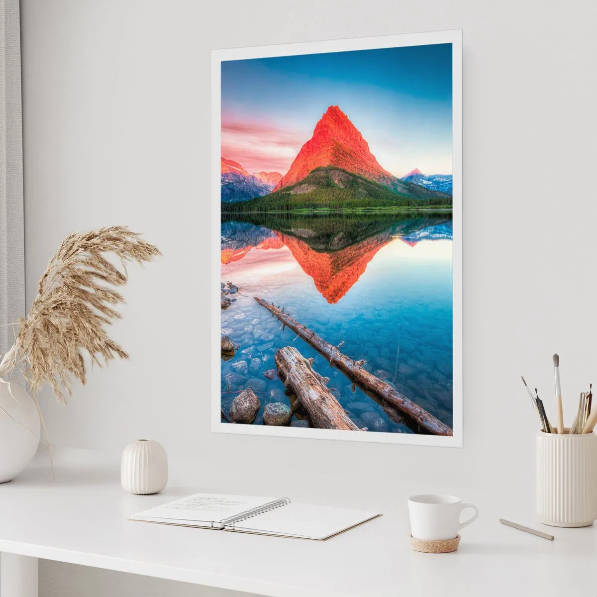 Affisch - Glöd och kyla - 50x70 cm