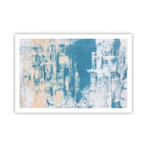 Affisch - Genom istapp - 91x61 cm