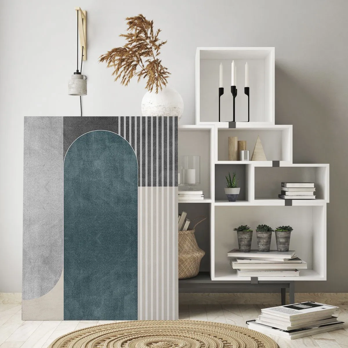 Glastavla - Bild på glas - Horisontell komposition - 80x120 cm