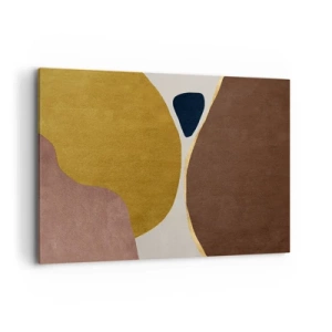 Canvastavla - Bild på duk - Abstraktion - en plats i rymden - 120x80 cm