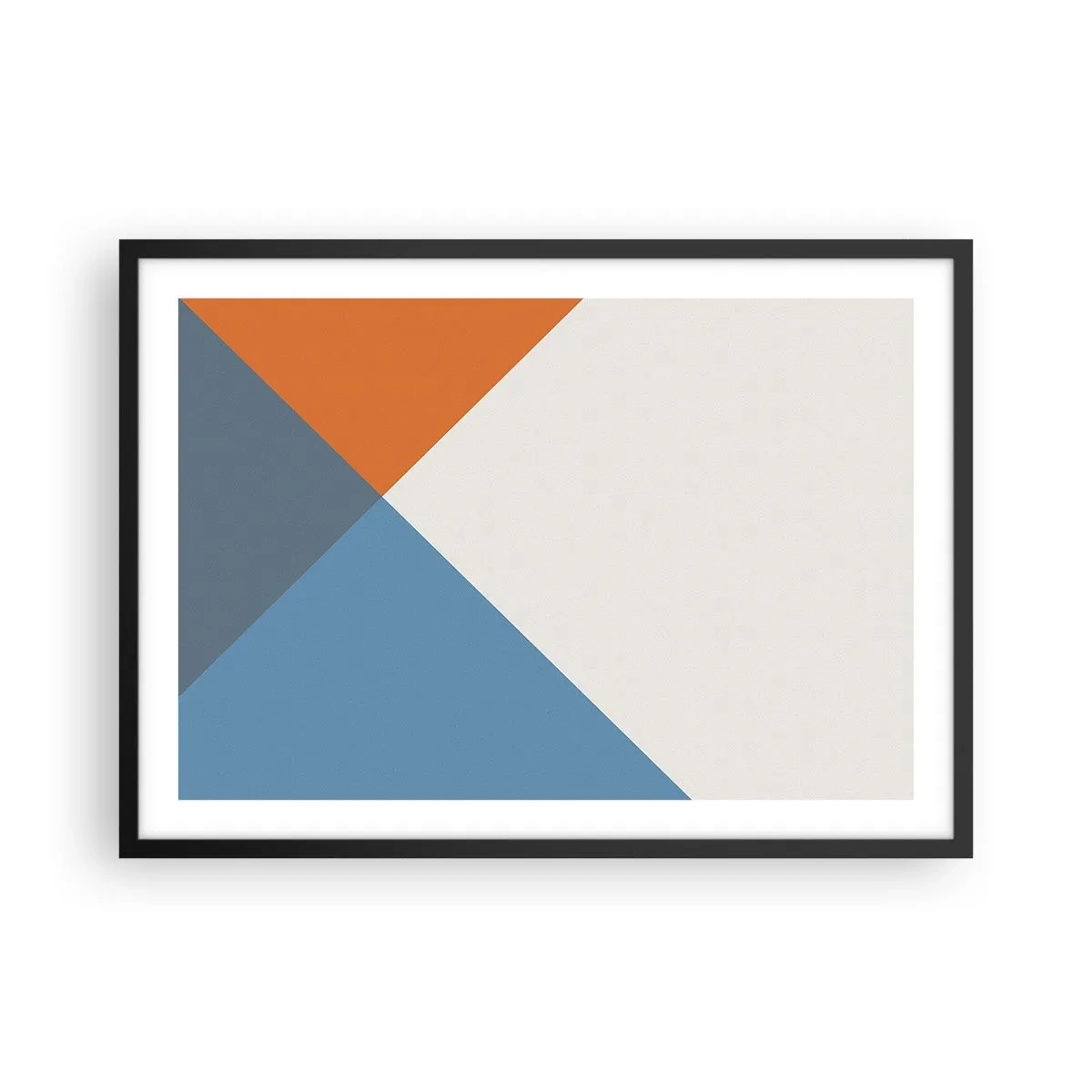 Affisch i svart ram - Under vinkel… - 70x50 cm