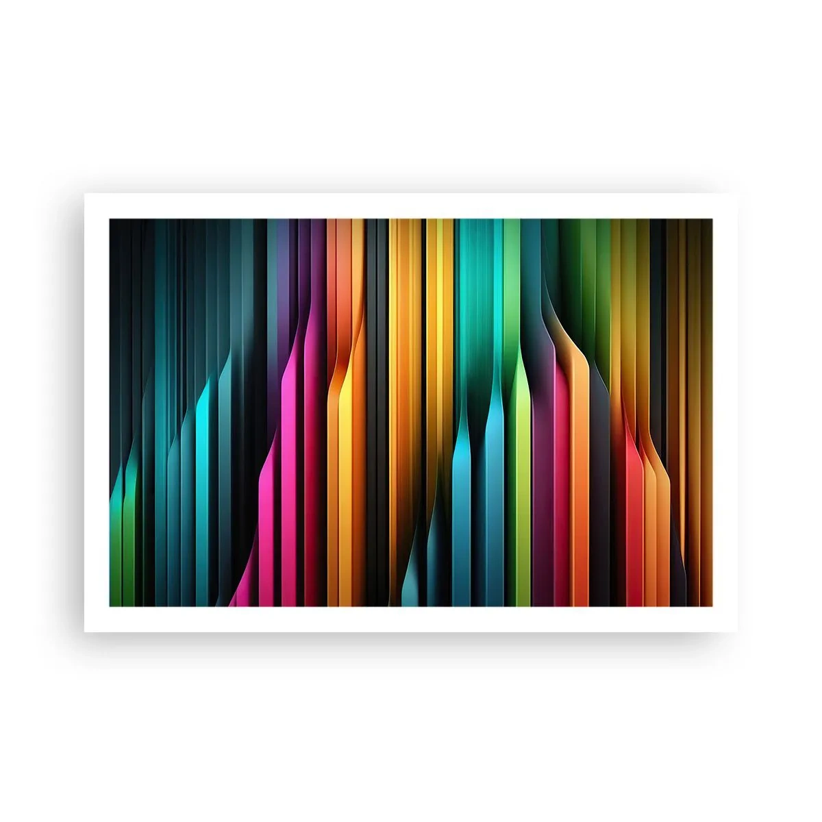 Affisch - Lysande orgel - 91x61 cm