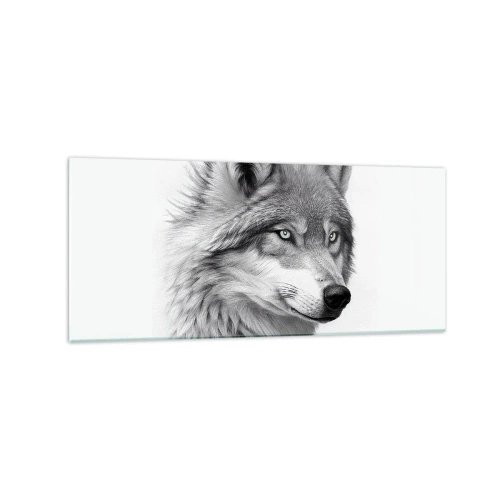Glastavla - Bild på glas - Alfa - utan tvekan - 120x50 cm