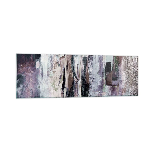 Glastavla - Bild på glas - De mystiska tre - 160x50 cm