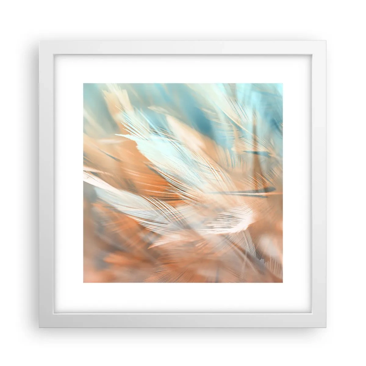 Affisch i vit ram - I mildhetens land - 30x30 cm