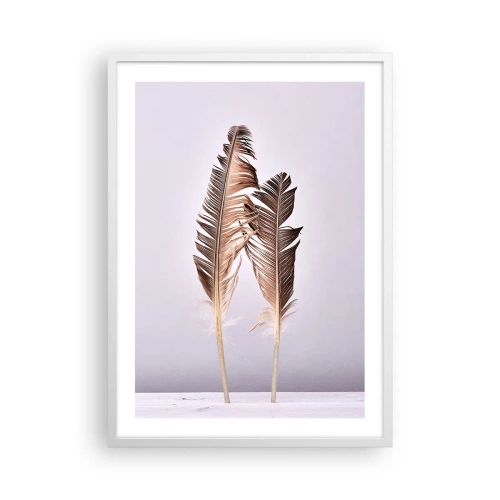 Affisch i vit ram - Mot intet - 50x70 cm