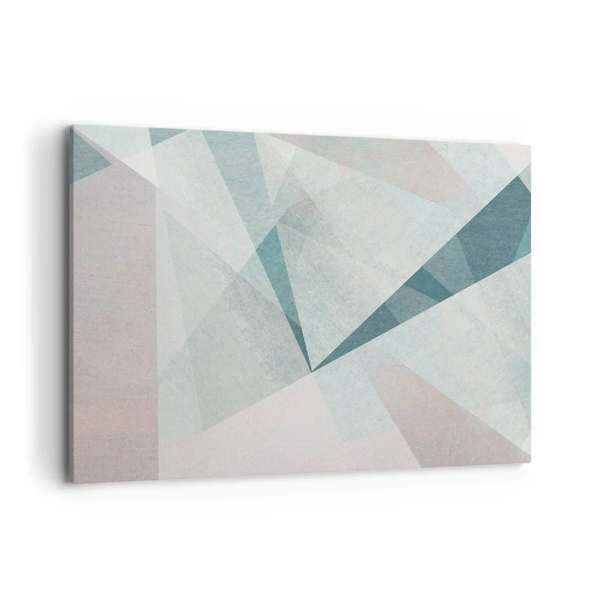 Canvastavla - Bild på duk - Lugnt trots dynamiskt - 100x70 cm