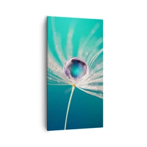 Canvastavla - Bild på duk - Mystisk stund - 55x100 cm