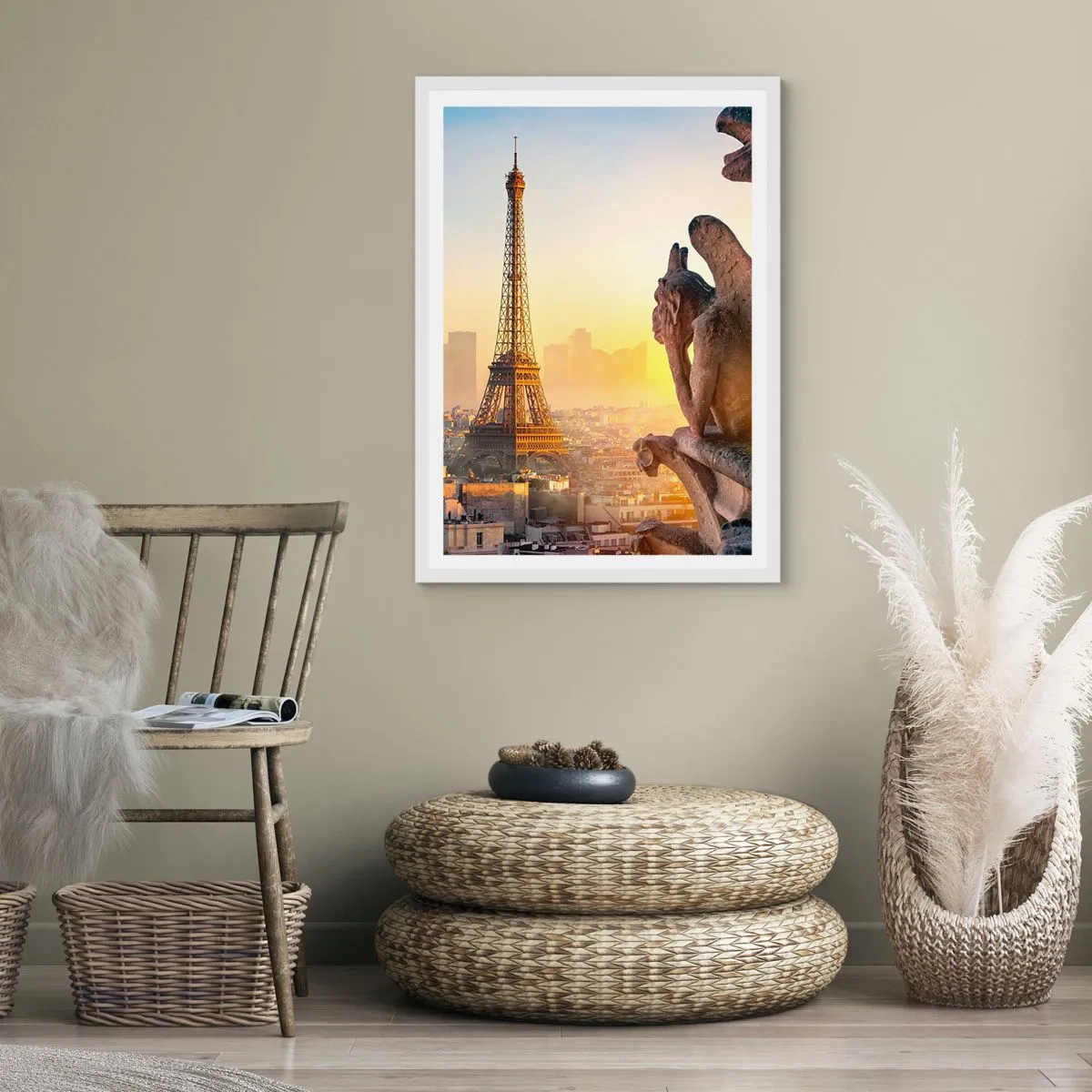 Affisch i vit ram - En hel del har ändrats… - 70x100 cm