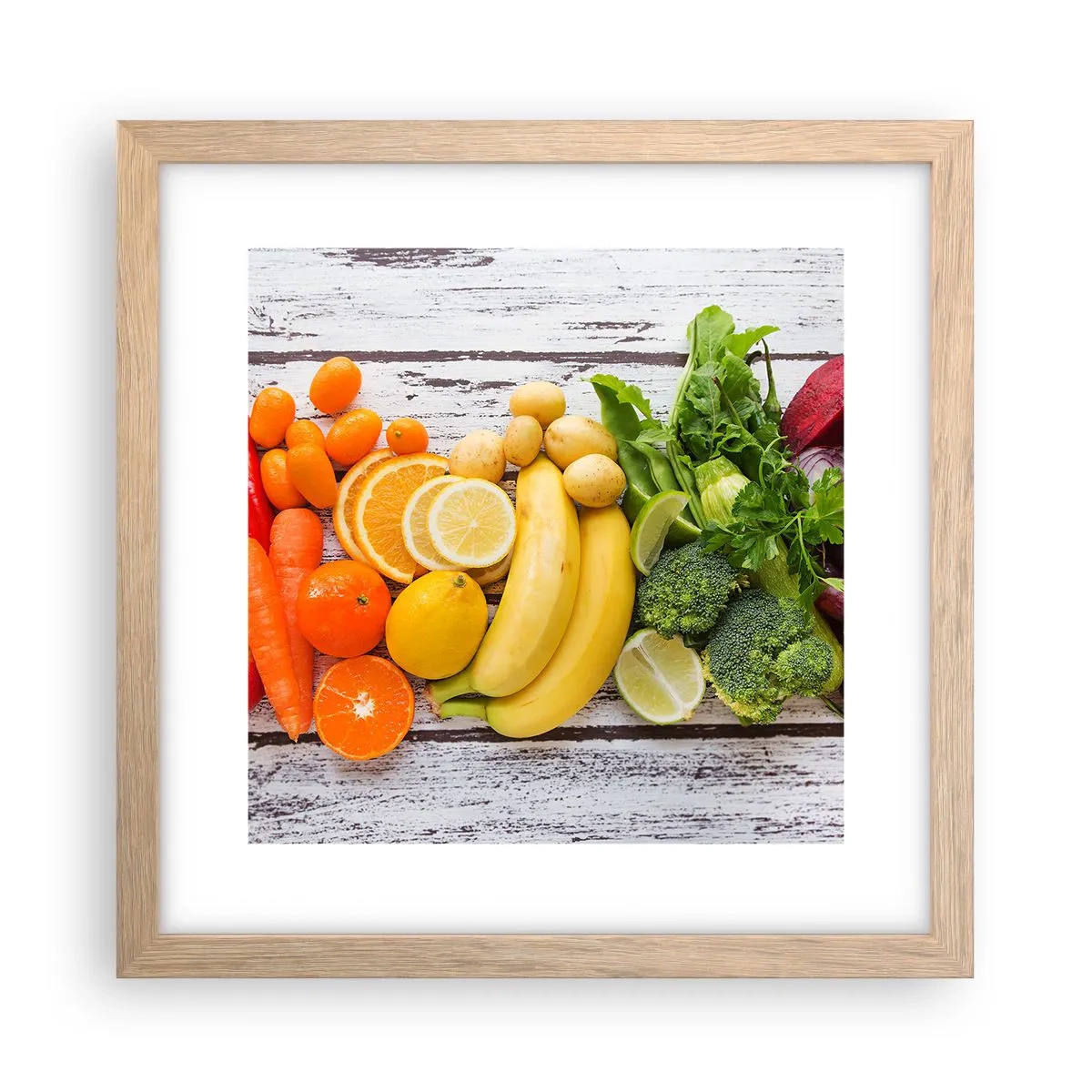 Affisch i ram av ljusek - Räcker det inte? - 30x30 cm