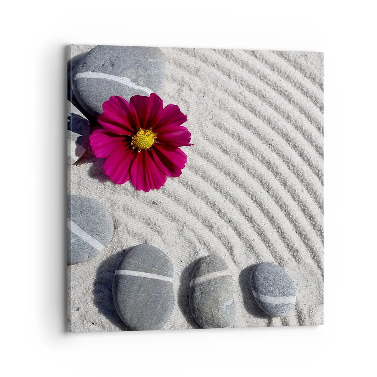 Canvastavla - Bild på duk - Den magiska naturkretsens energi och lugn - 70x70 cm