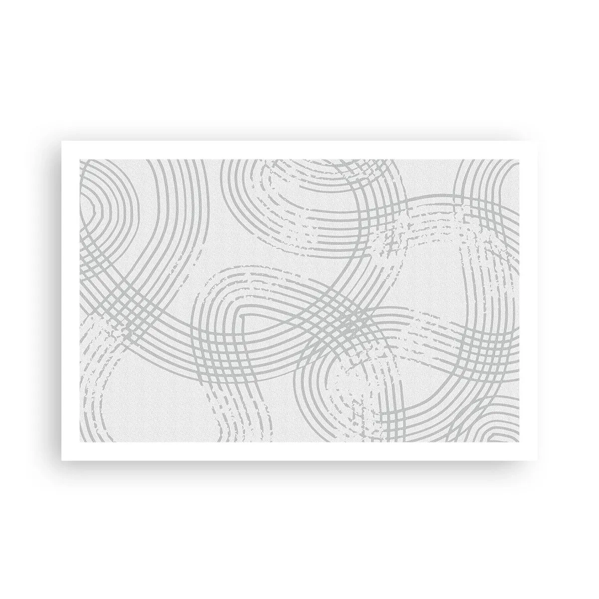 Affisch - Det finns ingen rak väg - 91x61 cm