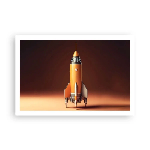 Affisch - Det börjar med en dröm - 91x61 cm