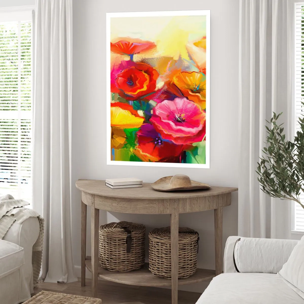 Affisch - Inte bara rött - 70x100 cm