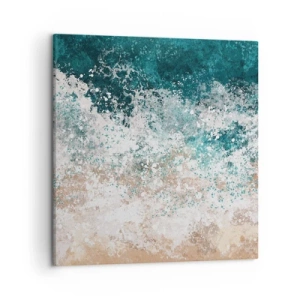 Canvastavla - Bild på duk - Berättelser från havet - 50x50 cm