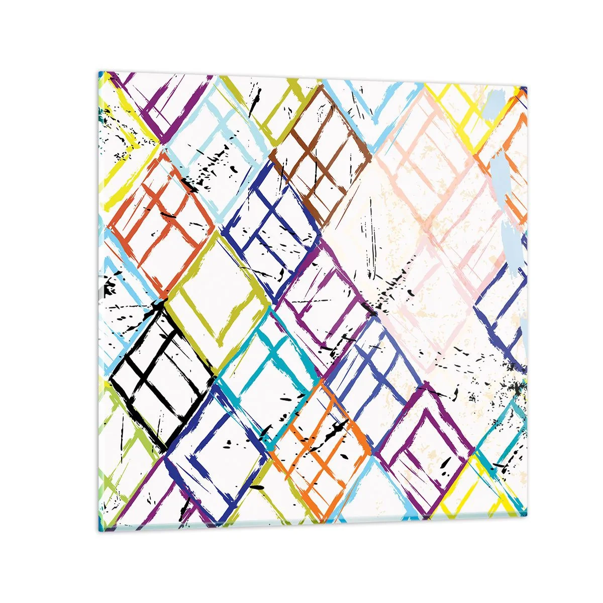 Glastavla - Bild på glas - Celler för uthyrning - 70x70 cm