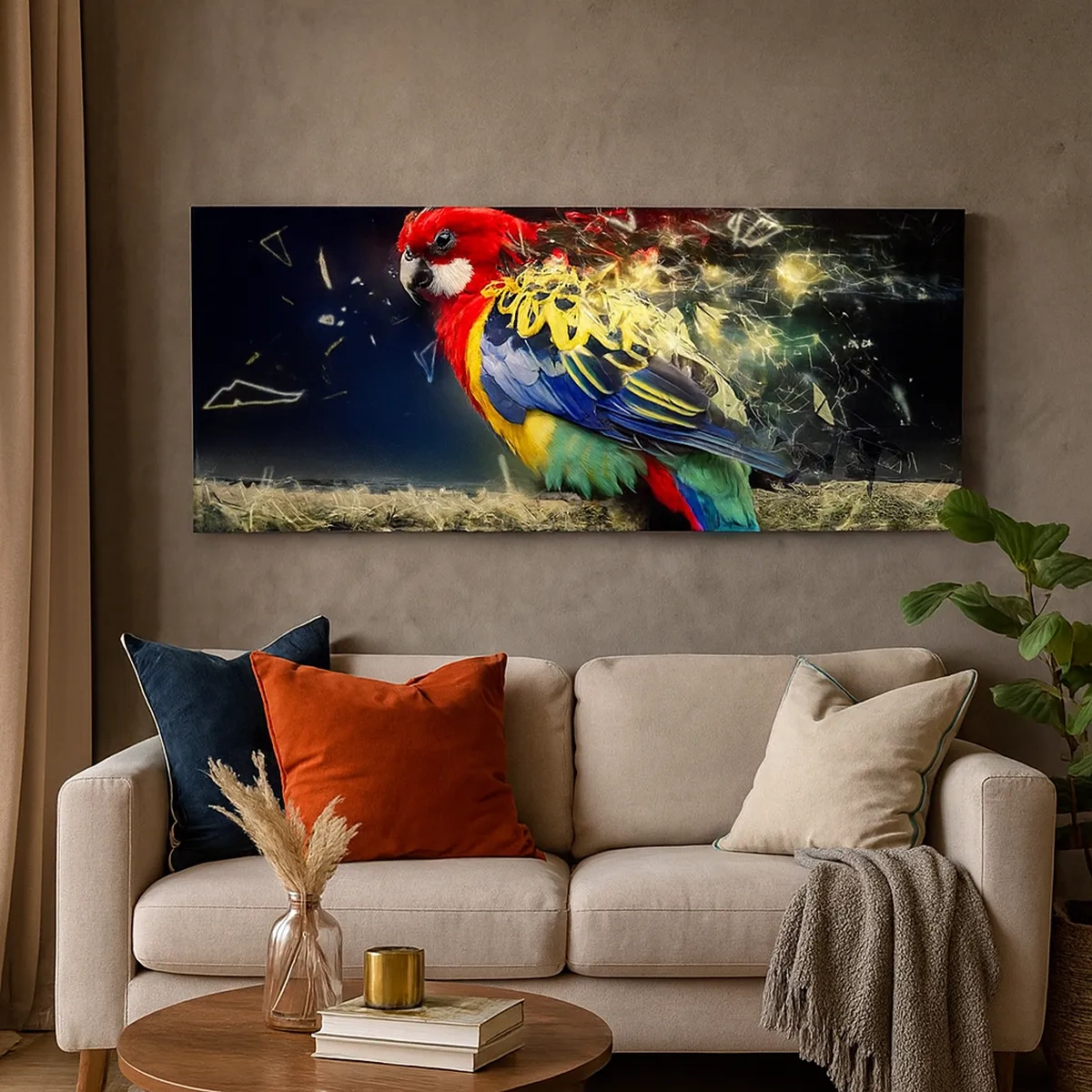 Canvastavla - Bild på duk - Skenets bud - 30x30 cm