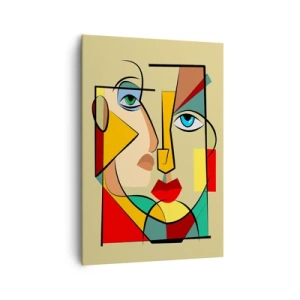 Canvastavla - Bild på duk - Ett matchande par - 70x100 cm