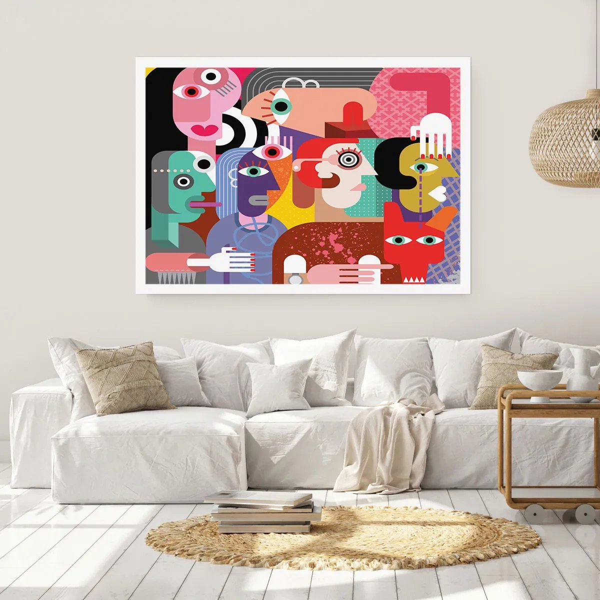 Affisch - Vi är från Picasso - 100x70 cm