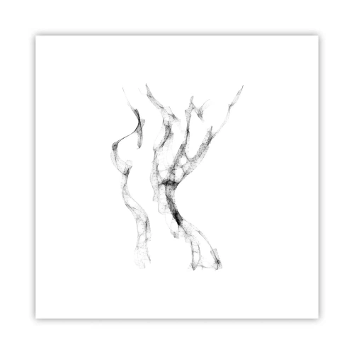 Affisch - Vacker och stark - 30x30 cm