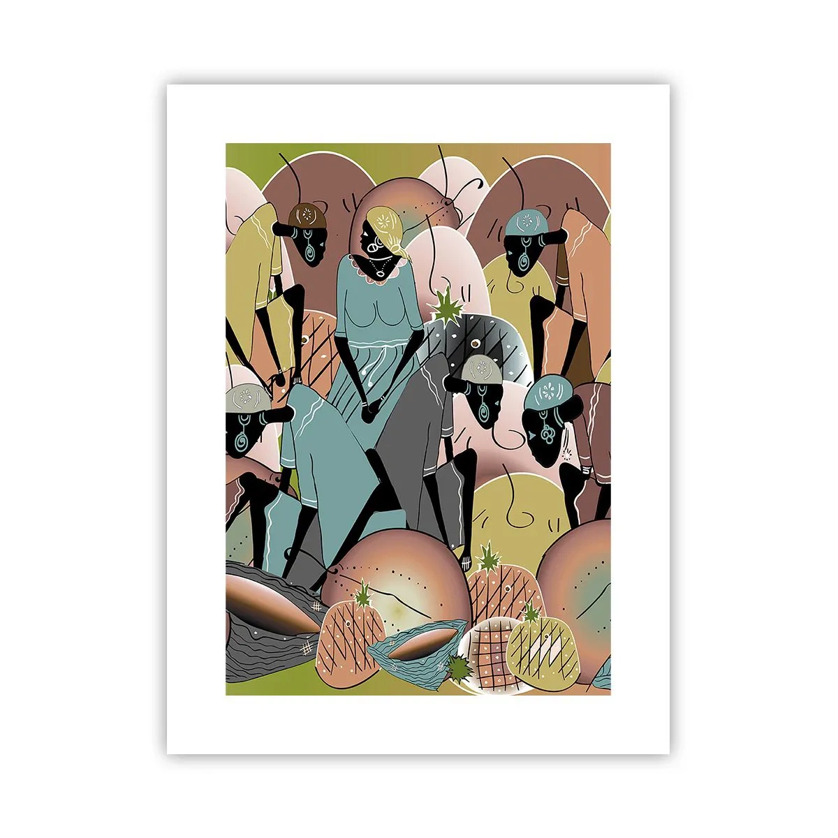 Affisch - Högtiden kommer - 30x40 cm