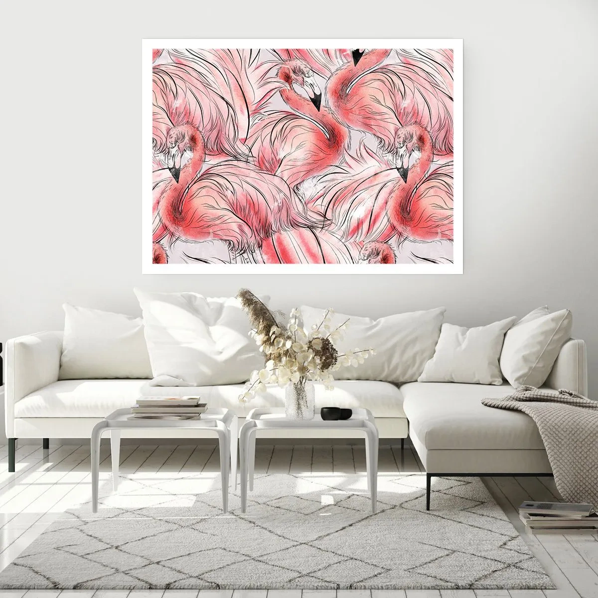 Affisch - Fåglarnas corps de ballet - 100x70 cm