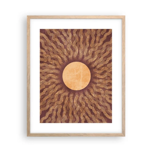 Affisch i ram av ljusek - Solikon - 40x50 cm