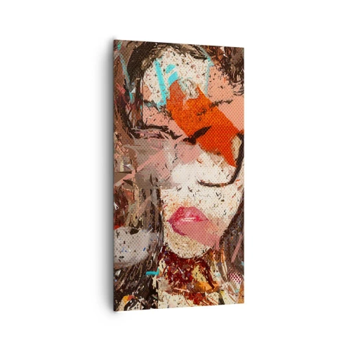 Canvastavla - Bild på duk - Ingen vet på riktigt hurdan du är - 65x120 cm