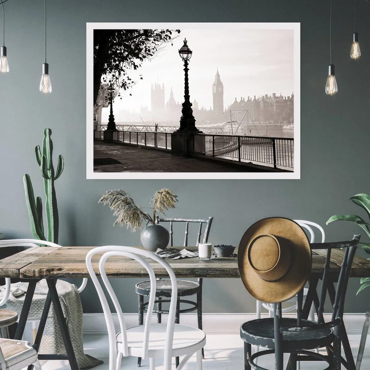 Affisch - Morgon i London - 100x70 cm