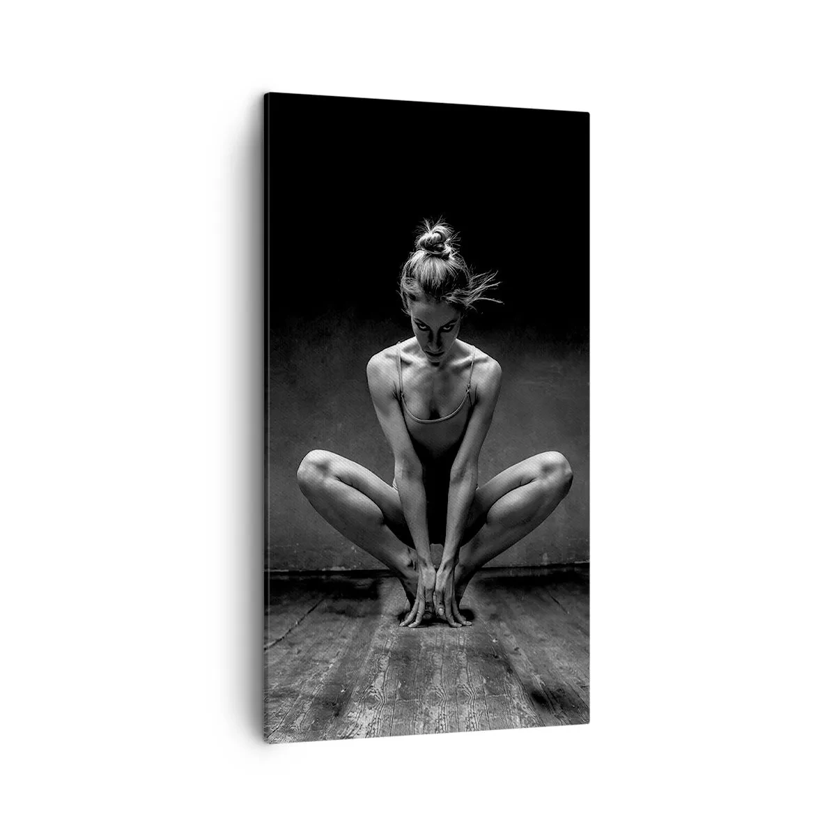 Canvastavla - Bild på duk - Koncentrerad dansenergi - 45x80 cm