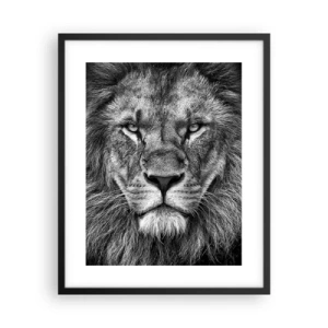 Affisch i svart ram - I kröningskläder - 40x50 cm