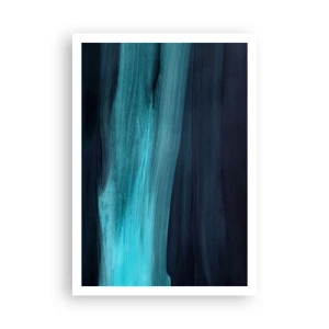 Affisch - Flyt med strömmen - 70x100 cm