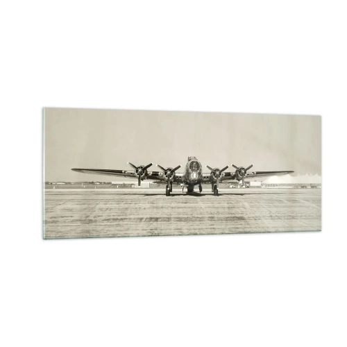 Glastavla - Bild på glas - Redo som vanligt - 100x40 cm