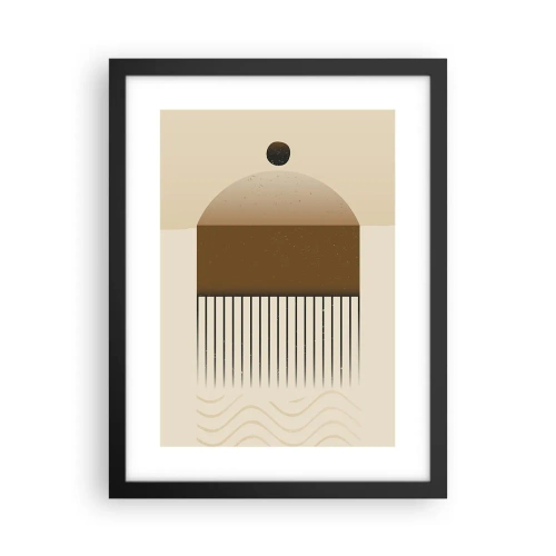 Affisch i svart ram - Olika tillstånd - 30x40 cm